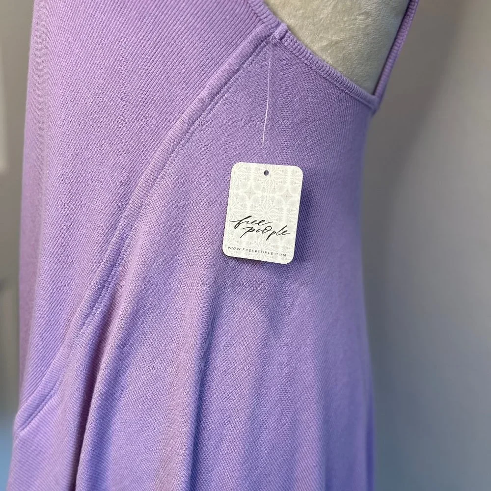 Free People | Lavender Cross Strap Tank | Size: M | NWT - Picture 2 of 5